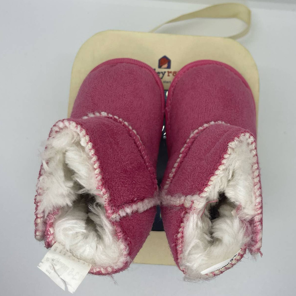 NIB Riley Roos Caters Boot Hot Pink 3-6 months